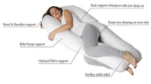 Load image into Gallery viewer, Total Body Support Pregnancy Pillows
